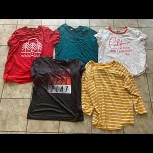 Lot of 5 Old Navy shirts XL